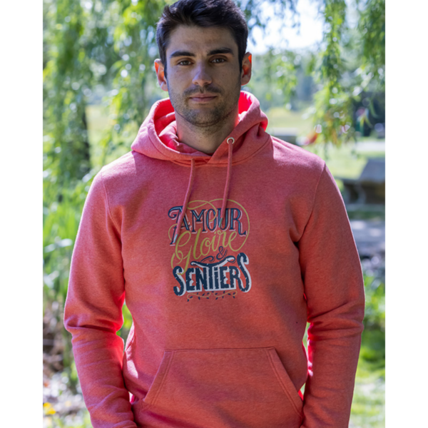 SWEATSHIRT UNISEXE AMOUR GLOIRE ET SENTIERS ROUGE – Image 2