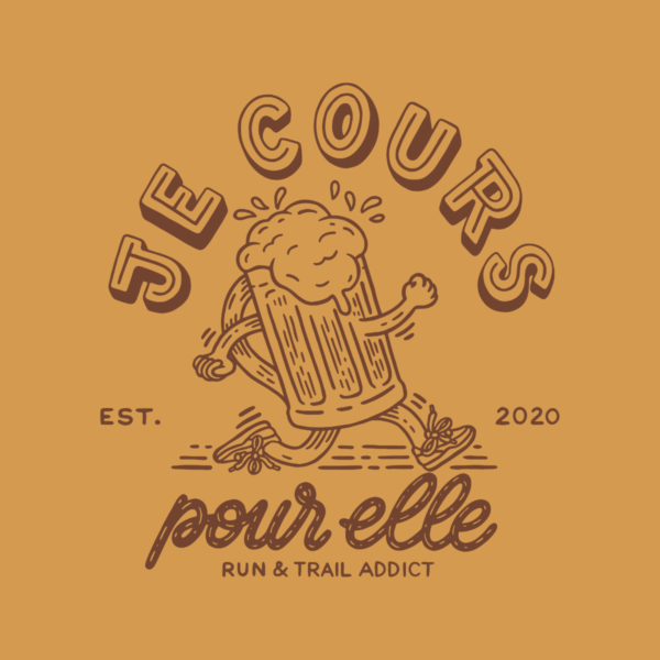 T-SHIRT UNISEXE JE COURS POUR ELLE – Image 2