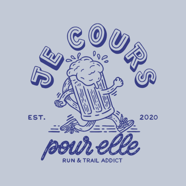 T-SHIRT UNISEXE JE COURS POUR ELLE – Image 2