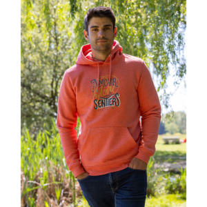 SWEATSHIRT UNISEXE AMOUR GLOIRE ET SENTIERS ROUGE